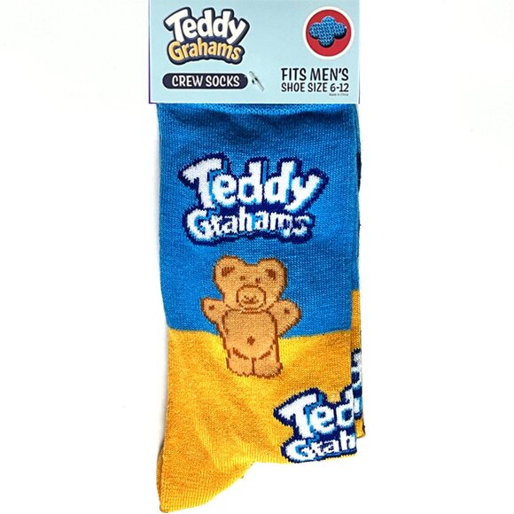 *3/$15* Mens Teddy Grahams Socks - Picture 3 of 3
